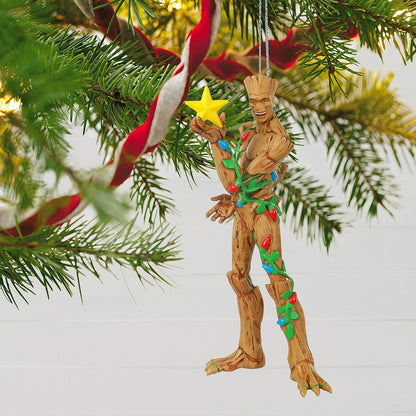 2020 O Christmas Groot Hallmark Ornament (Gardians of Galaxy) QXI6124