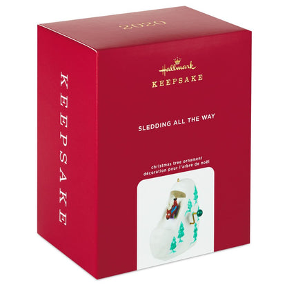 2020 Sledding All the Way Hallmark Ornament (Ready For Sledding) QGO1844