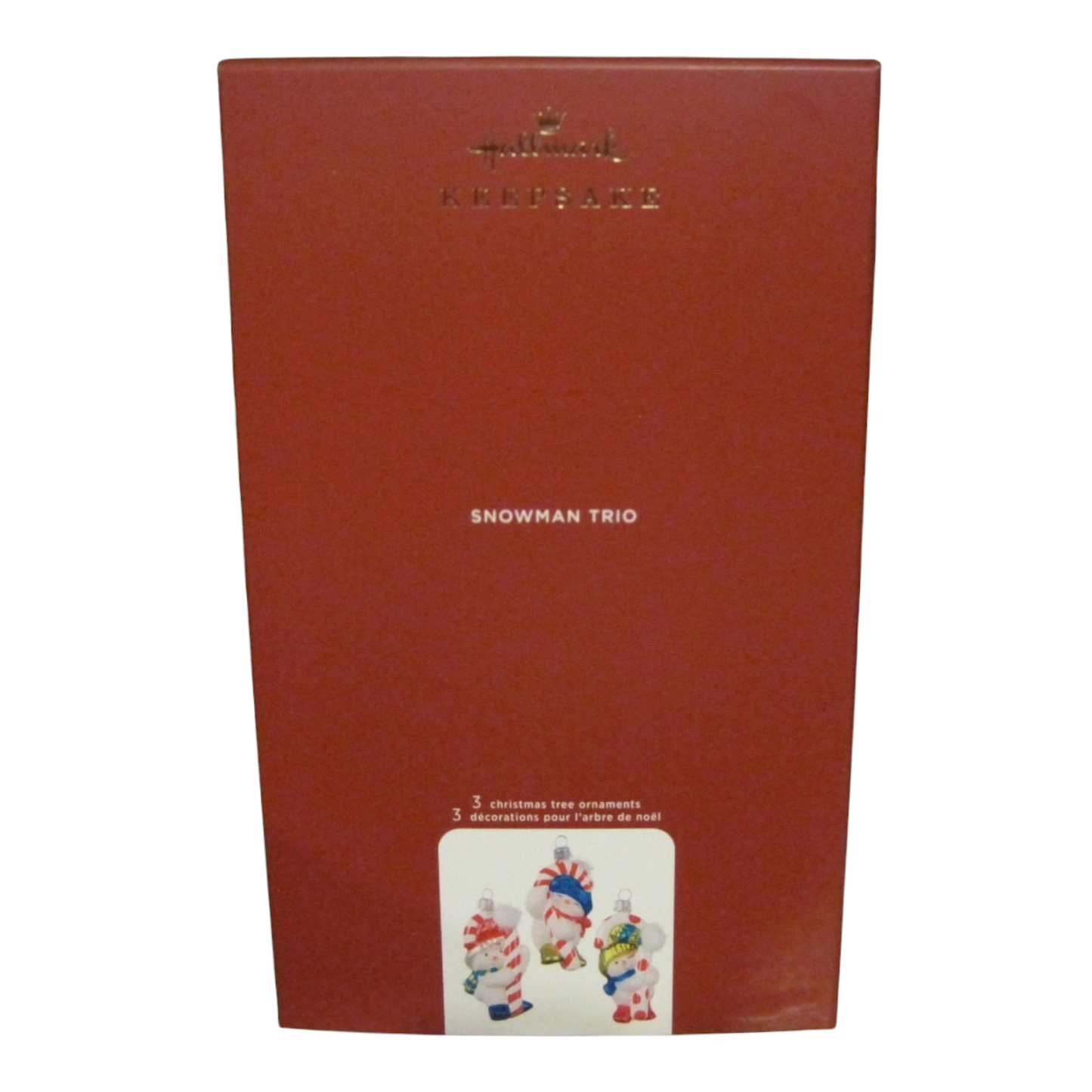 2020 Snowman Trio Hallmark Ornament (Snowmen) QK1424