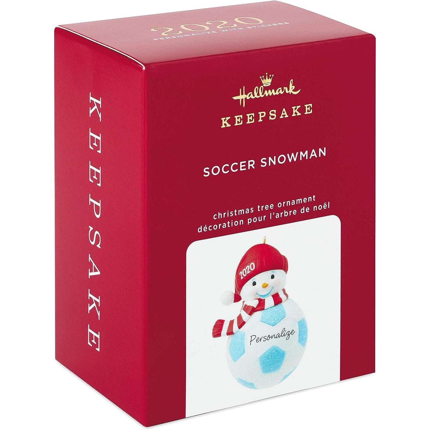 QGO1784 2020 Soccer Snowman (Soccer) Image3