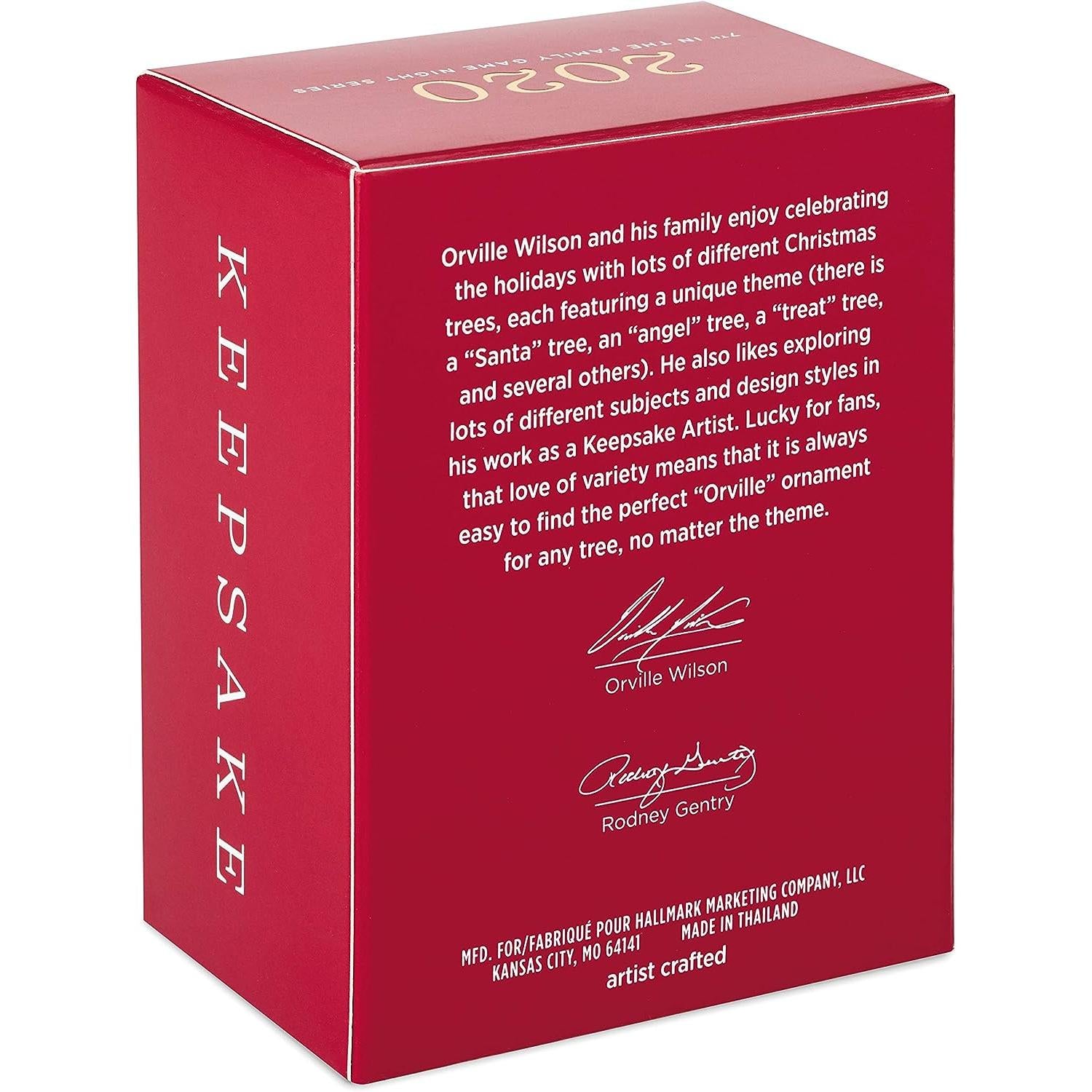 2020 The Game of Life Hallmark Ornament (Family Game Night) QXR9324