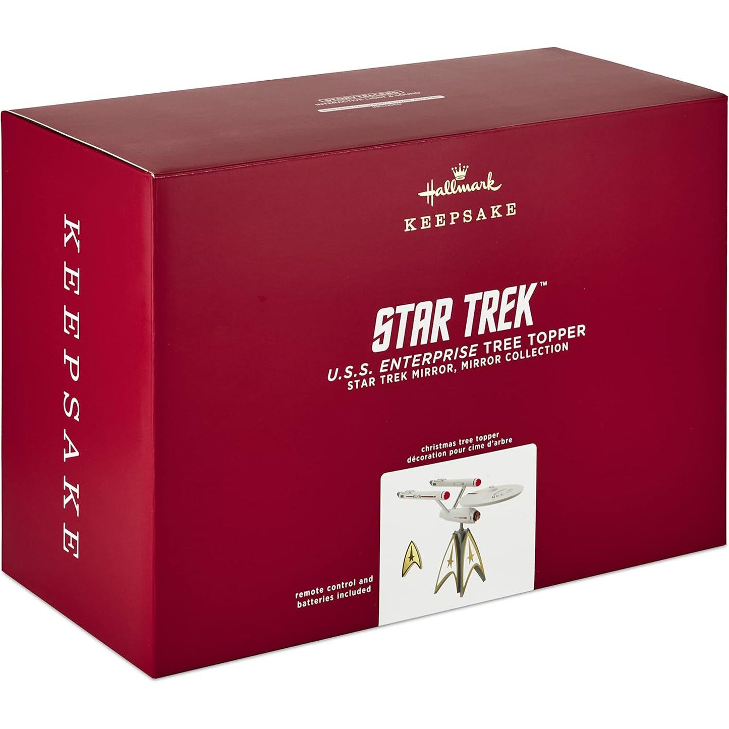 2020 U.S.S. Enterprise Tree Topper (Star Trek)