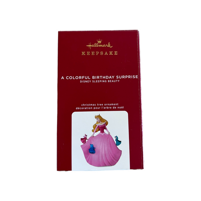 2020 A Colorful Birthday Surprise Hallmark Ornament (Sleeping Beauty) QXD6561 Image2