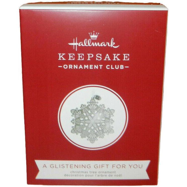2020 A Glistening Gift For You Hallmark Ornament (Snowflake) QXC5521