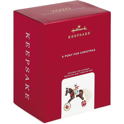 2020 A Pony for Christmas Hallmark Ornament (A Pony for Christmas) QXR9104