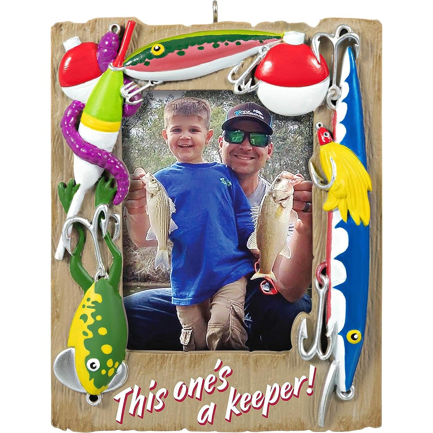 2020 A Reel Keeper Hallmark Ornament (Photo Holder) QG01951