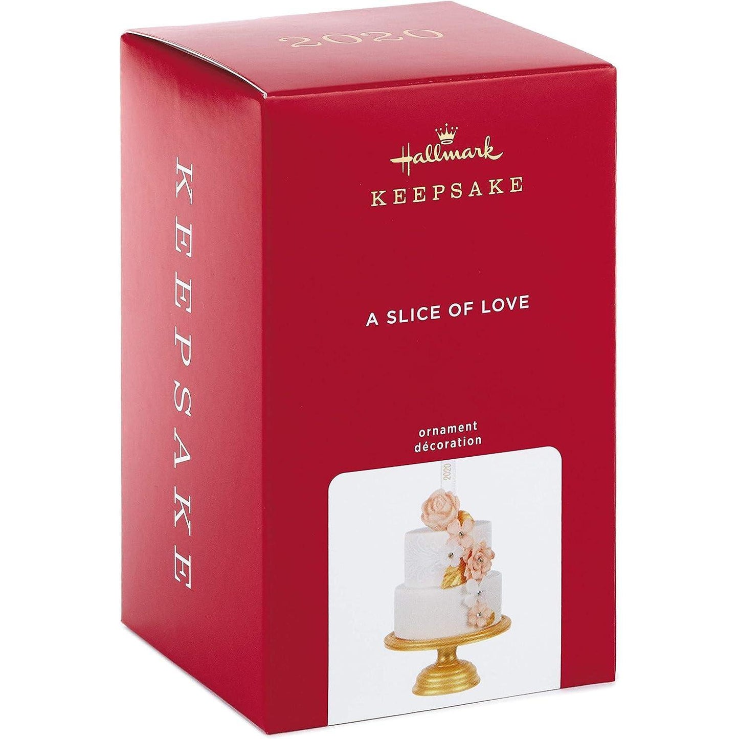 2020 A Slice of Love Hallmark Ornament (Cake) QHX4111
