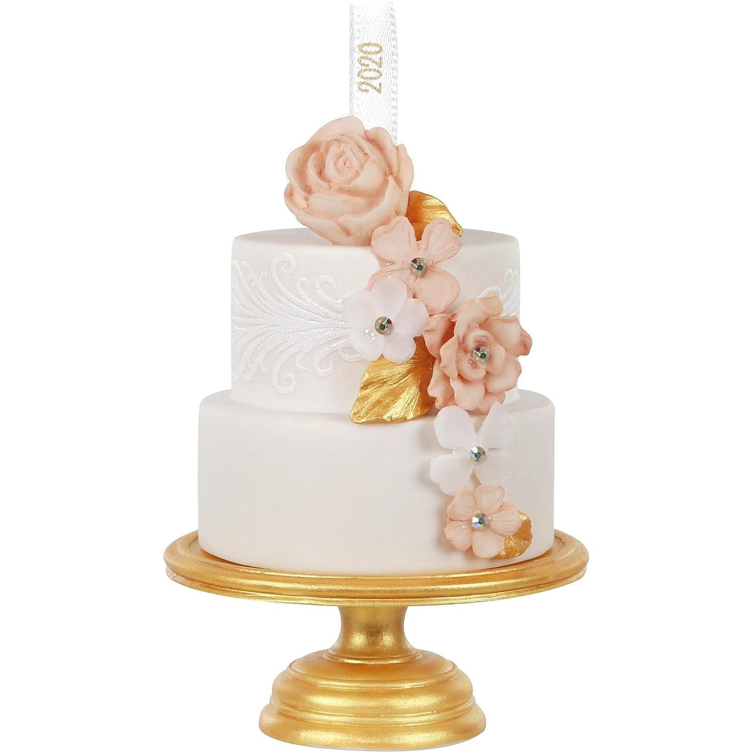 2020 A Slice of Love Hallmark Ornament (Cake) QHX4111