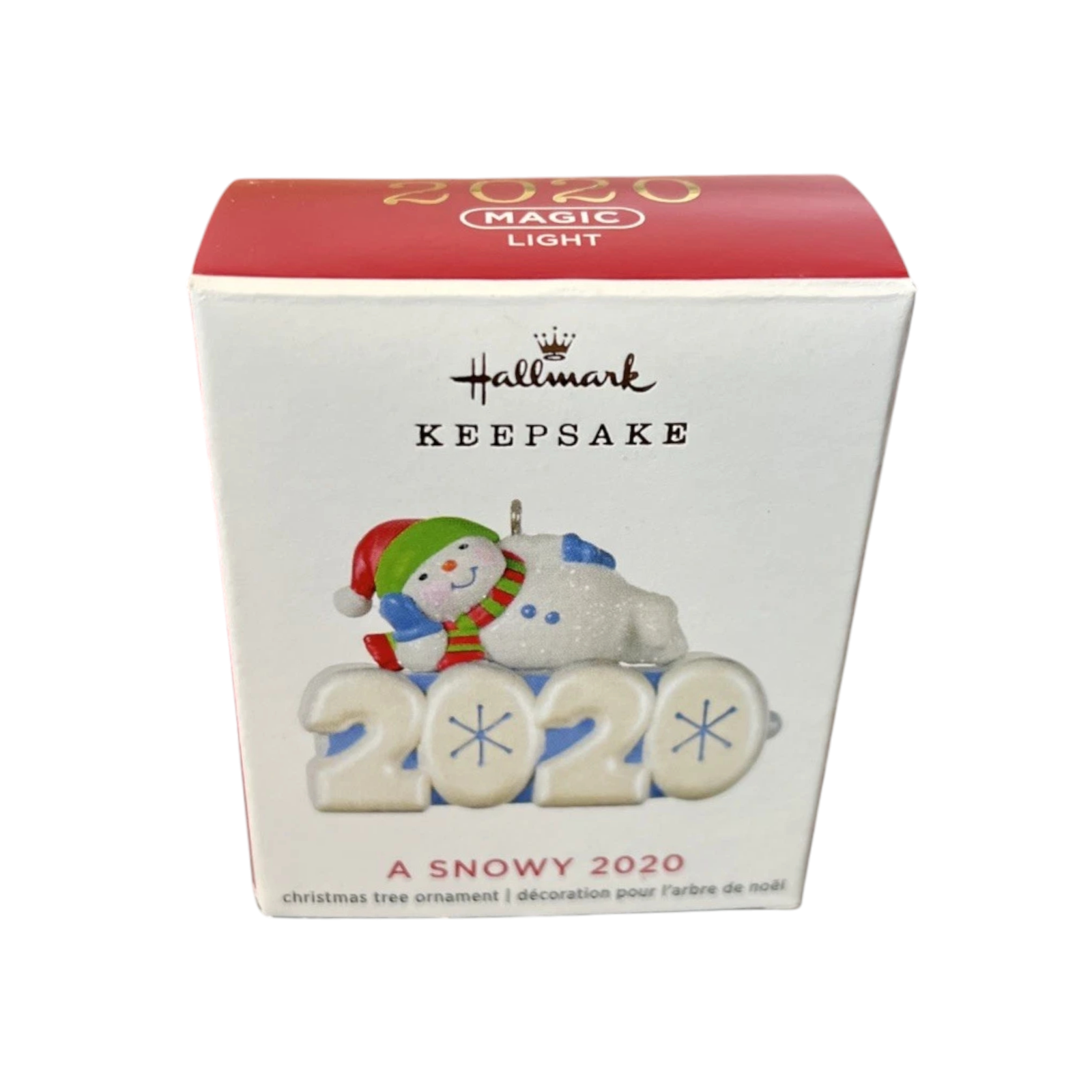 2020 A Snowy Hallmark Ornament (Frosty Fun Decade) QXM8344