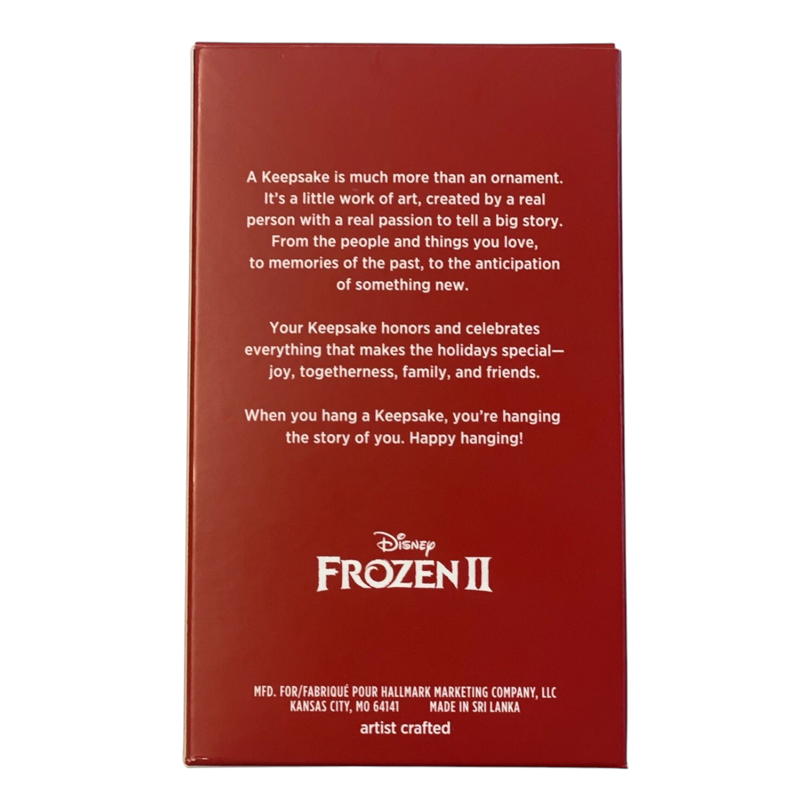 2020 Anna of Arendelle Hallmark Ornament (Disney) QXD6531