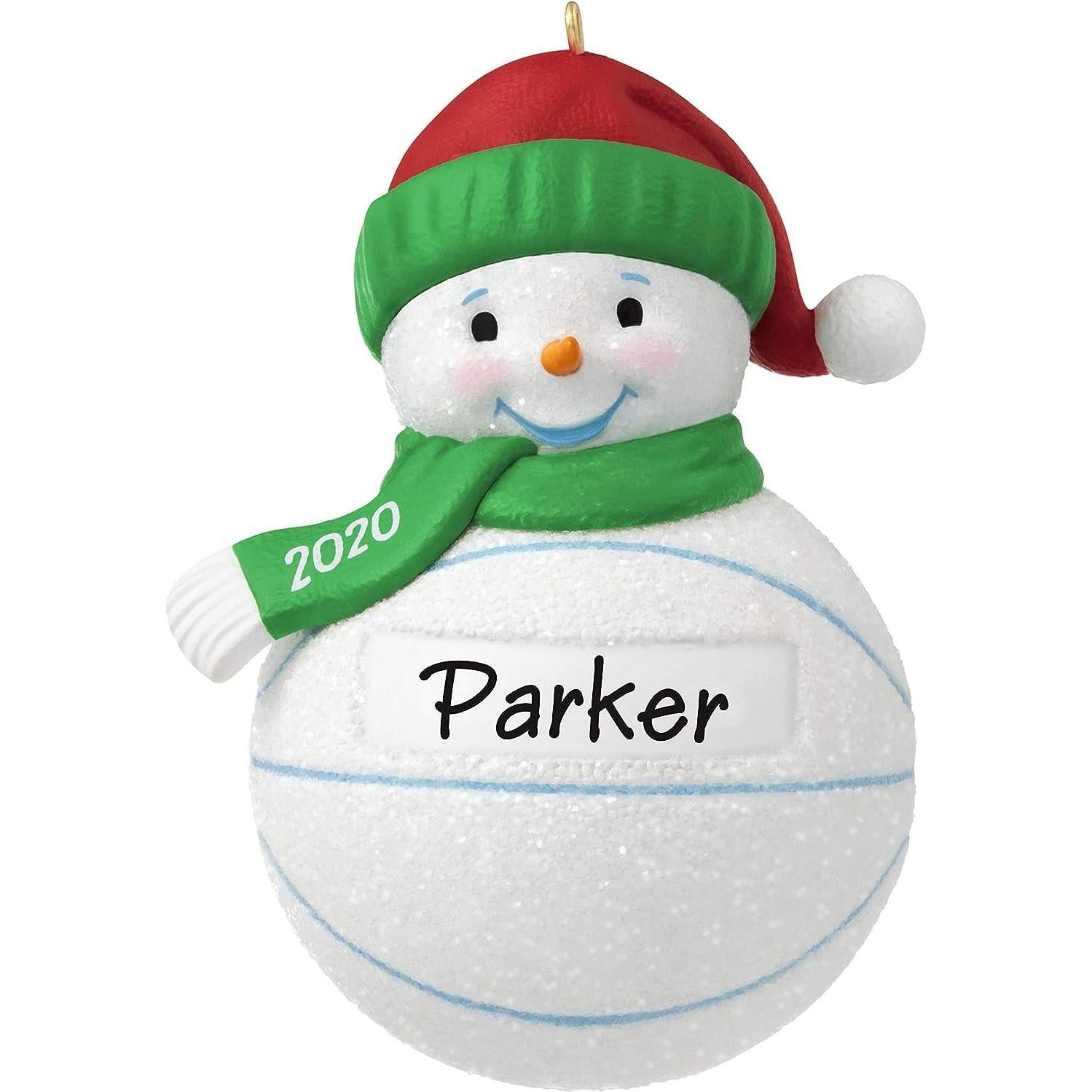 2020 Basketball Snowman Hallmark Ornament (Basketball) QGO1794