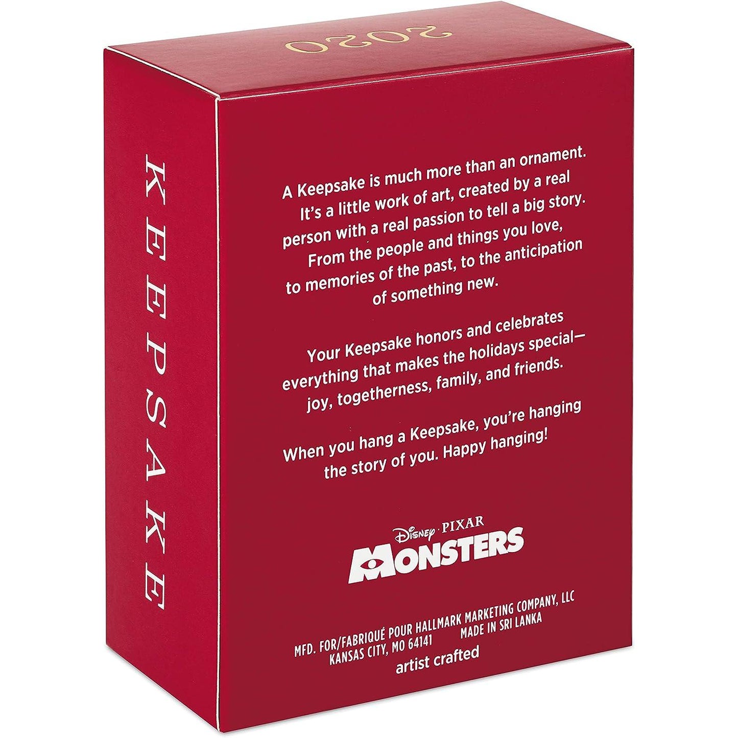 2020 Boo and Little Mikey Hallmark Ornament (Monsters, Inc.) QXD6504