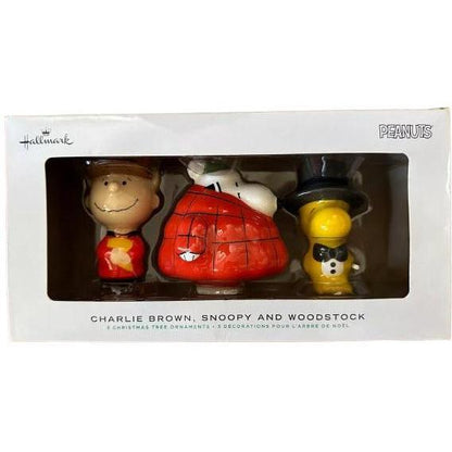 2020 Charlie Brown, Snoopy & Woodstock Hallmark Ornament (Peanuts) 2HCM5990