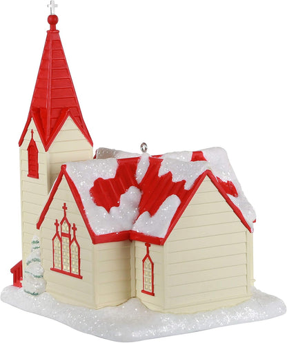 2020 Come In and Rest Hallmark Ornament (Church) QGO2014