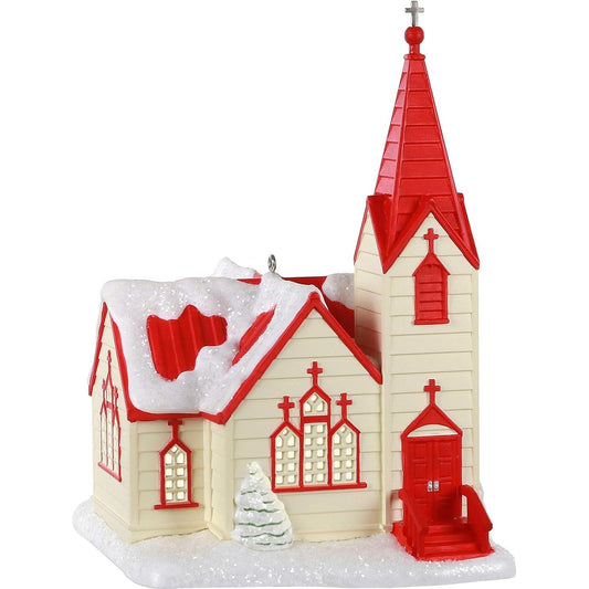 2020 Come In and Rest Hallmark Ornament (Church) QGO2014
