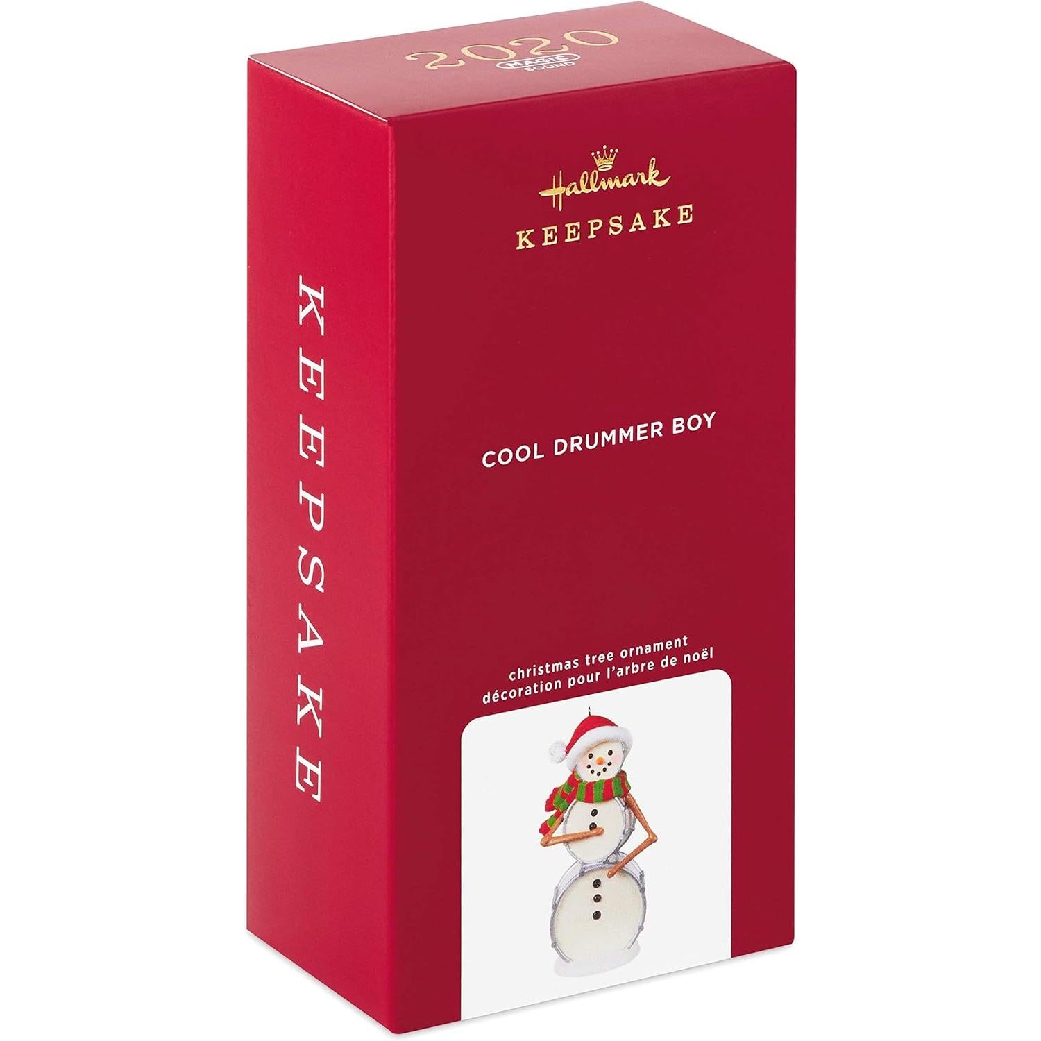 QGO2001 2020 Cool Drummer Boy (Snowmen) Image2