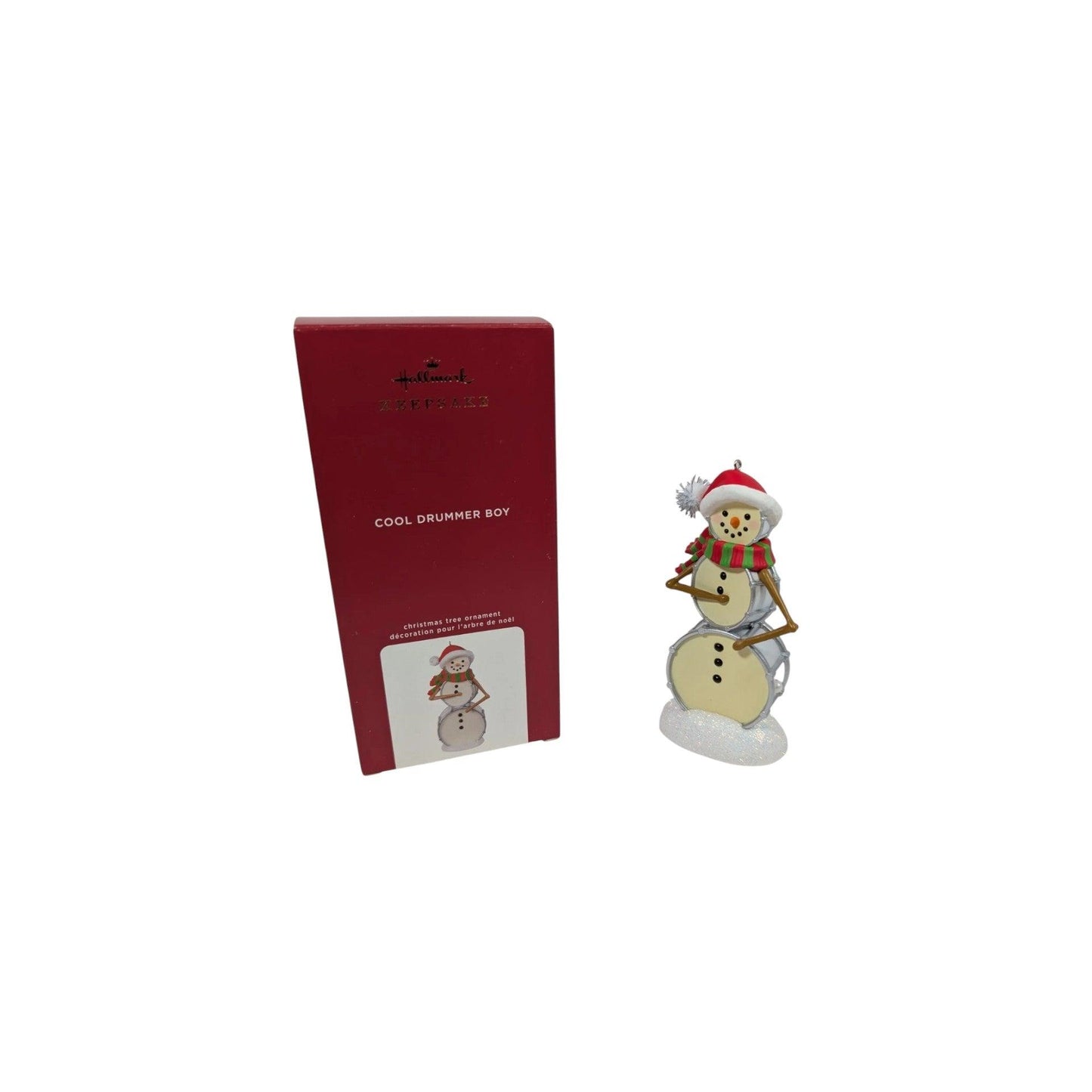 2020 Cool Drummer Boy Hallmark Ornament (Snowmen) QGO2001 Image3