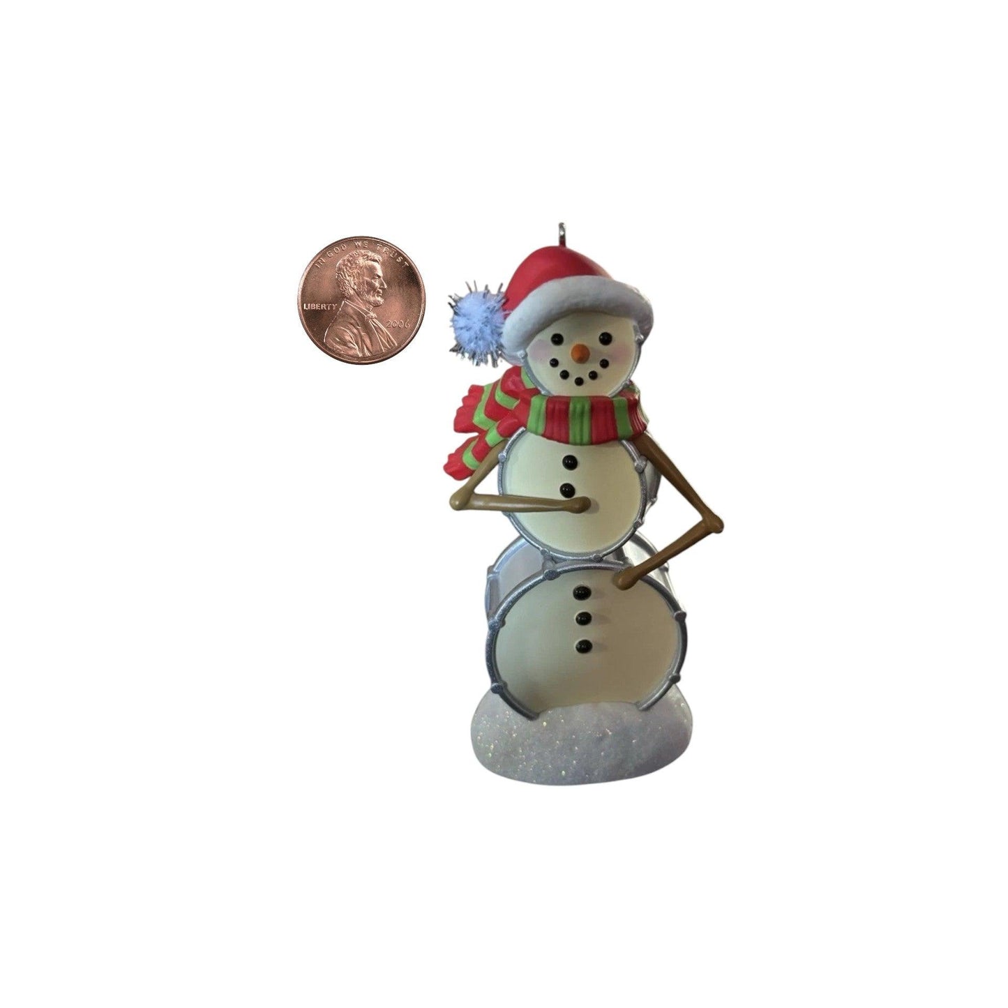 2020 Cool Drummer Boy Hallmark Ornament (Snowmen) QGO2001 Image7