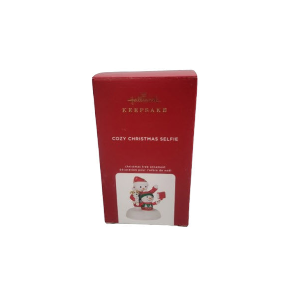 2020 Cozy Christmas Selfie Hallmark Ornament (Snowmen) QGO1831