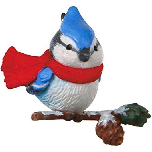 2020 Cozy Lil' Critters #2 — Blue Jay Hallmark Ornament (Cozy Lil' Critters) QXM8251