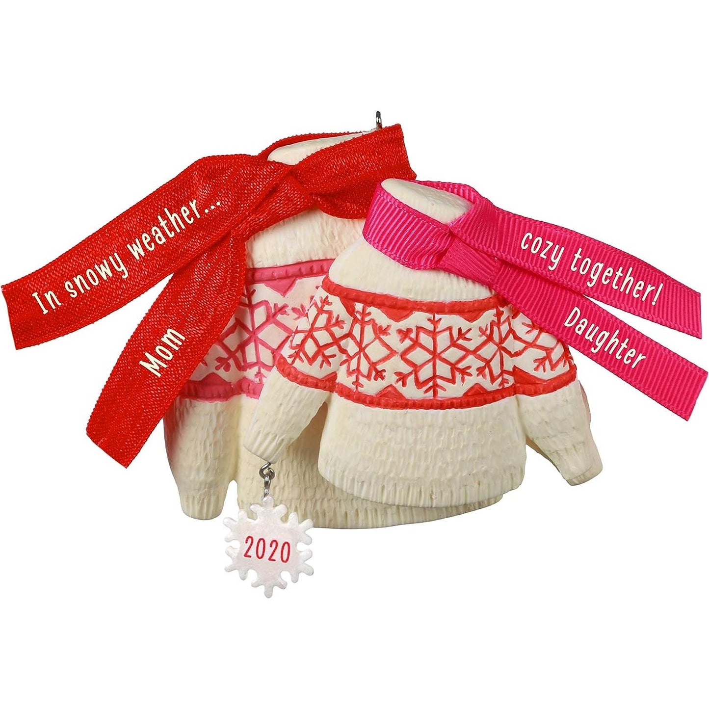 2020 Cozy Together Hallmark Ornament (Mom and Daughter) QGO1691