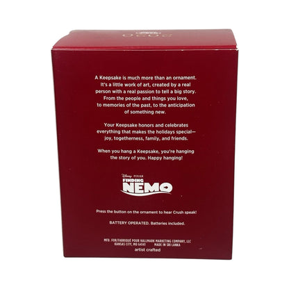 2020 Crush (Finding Nemo) Hallmark Ornament QXD6521 Image8
