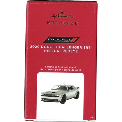 2020 Dodge Challenger SRT Hellcat Redeye Hallmark Ornament (Classic American Cars) QXI2464