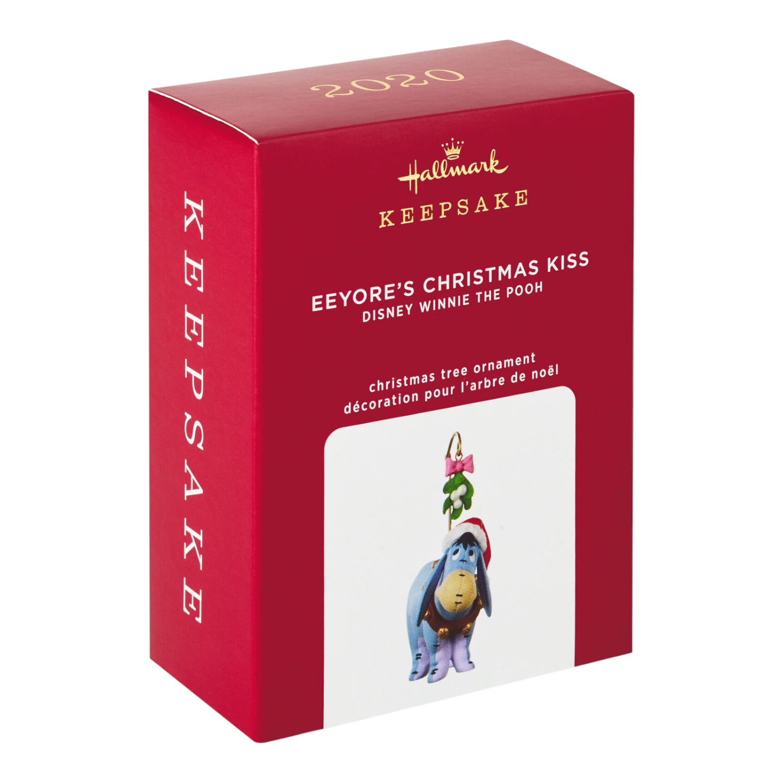 2020 Eeyore’s Christmas Kiss (Winnie the Pooh) Hallmark Ornament QXD6424 Image2