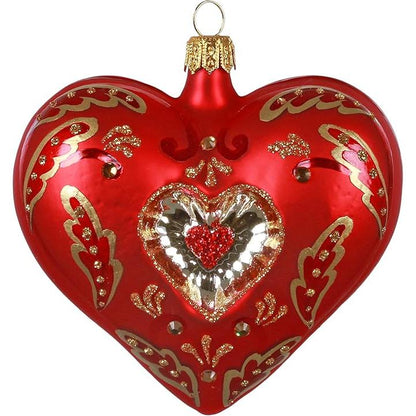 QK1384 2020 Elegant Glass Heart (Heart) Image1