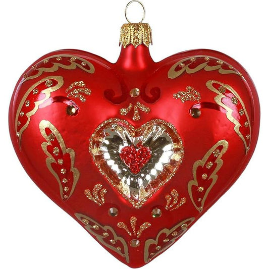 QK1384 2020 Elegant Glass Heart (Heart) Image1