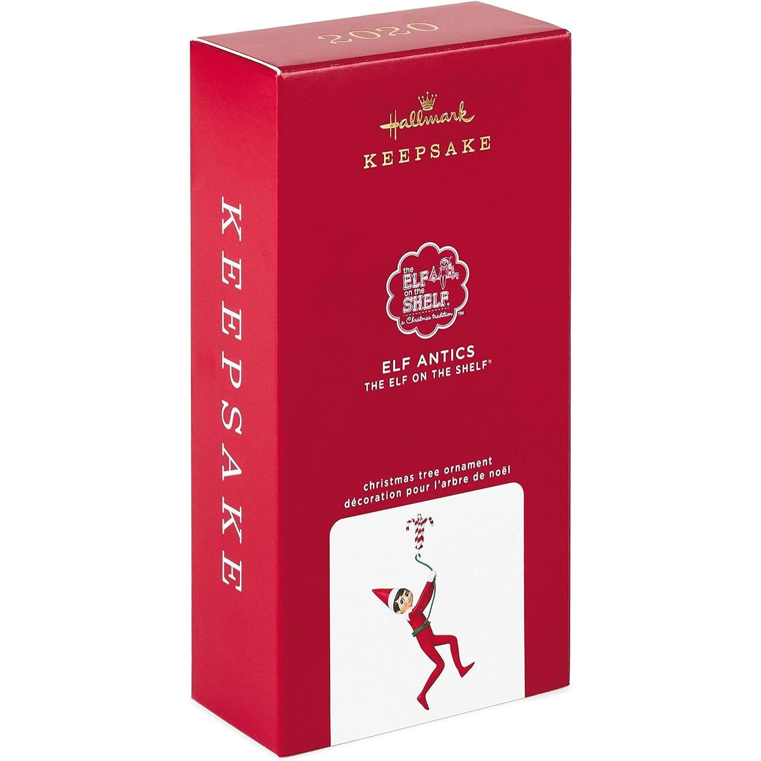 2020 Elf Antics Hallmark Ornament (The Elf on the Shelf) QXI6164