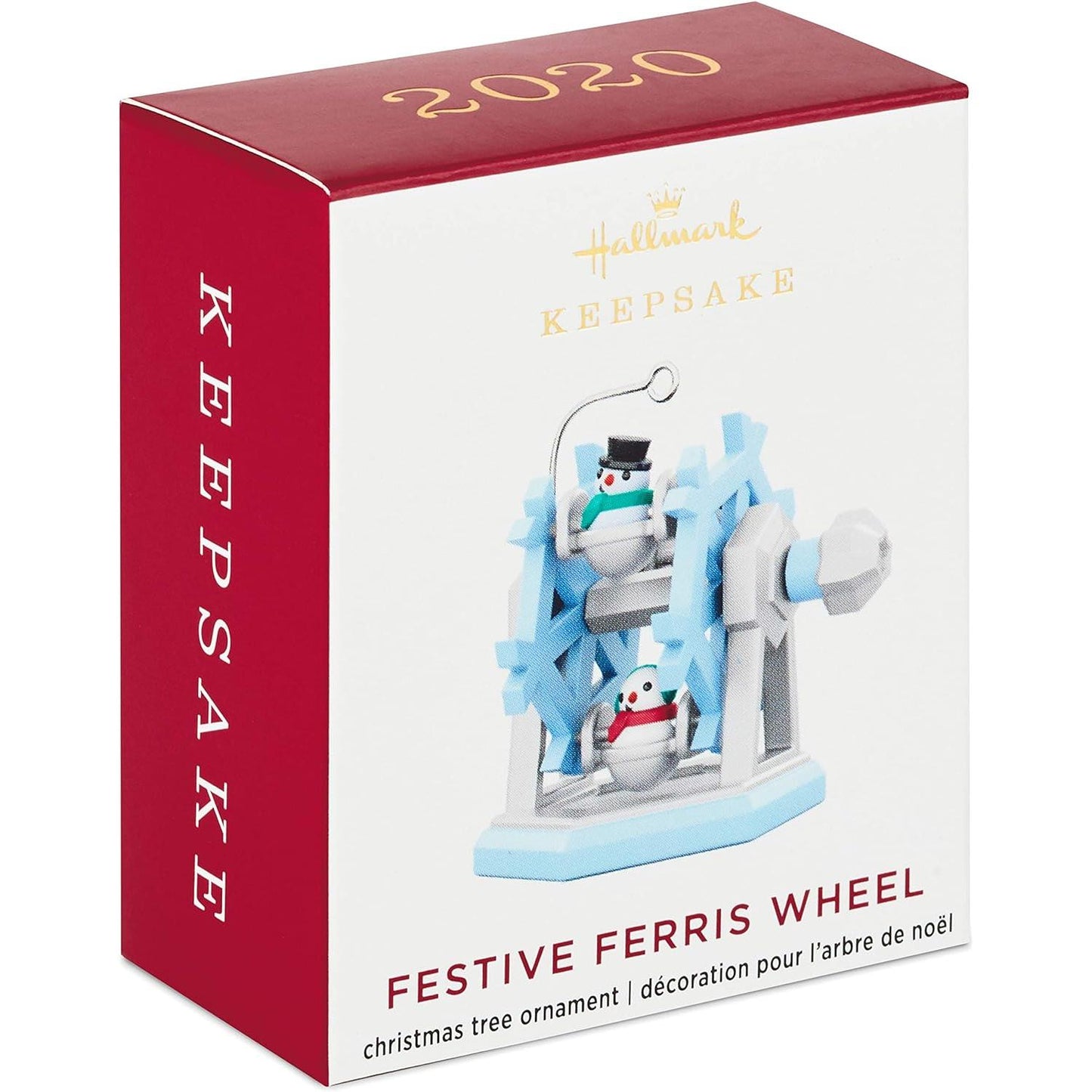 QXM8304 2020 Festive Ferris Wheel (Snowmen) Image2