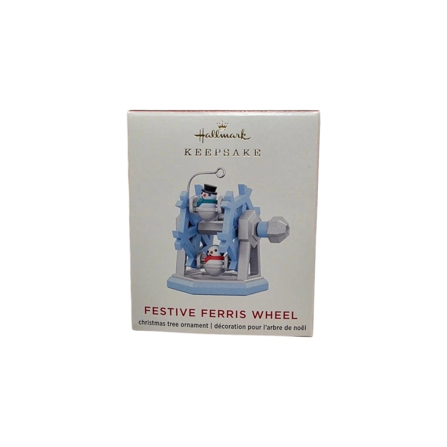 2020 Festive Ferris Wheel Hallmark Ornament (Snowmen) QXM8304 Image2