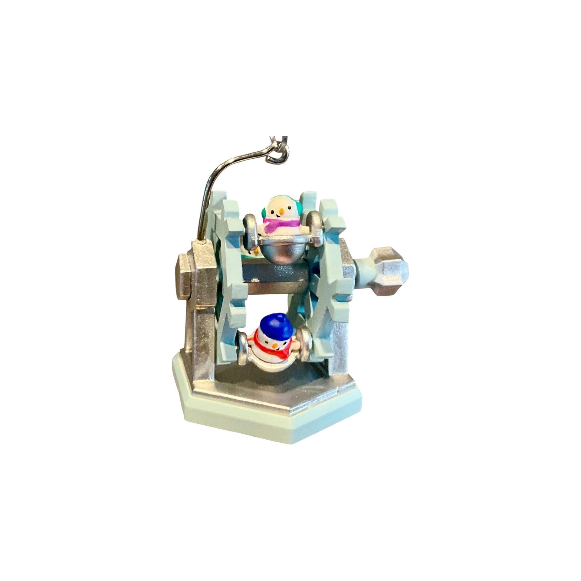 2020 Festive Ferris Wheel Hallmark Ornament (Snowmen) QXM8304 Image4
