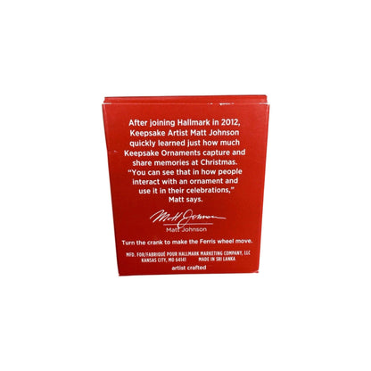2020 Festive Ferris Wheel Hallmark Ornament (Snowmen) QXM8304 Image6