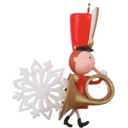 2020 Festive French Horn Hallmark Ornament (Musical Soldiers) LPR3441