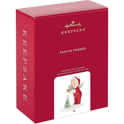 2020 Festive Friends Hallmark Ornament (Angel) QGO1834