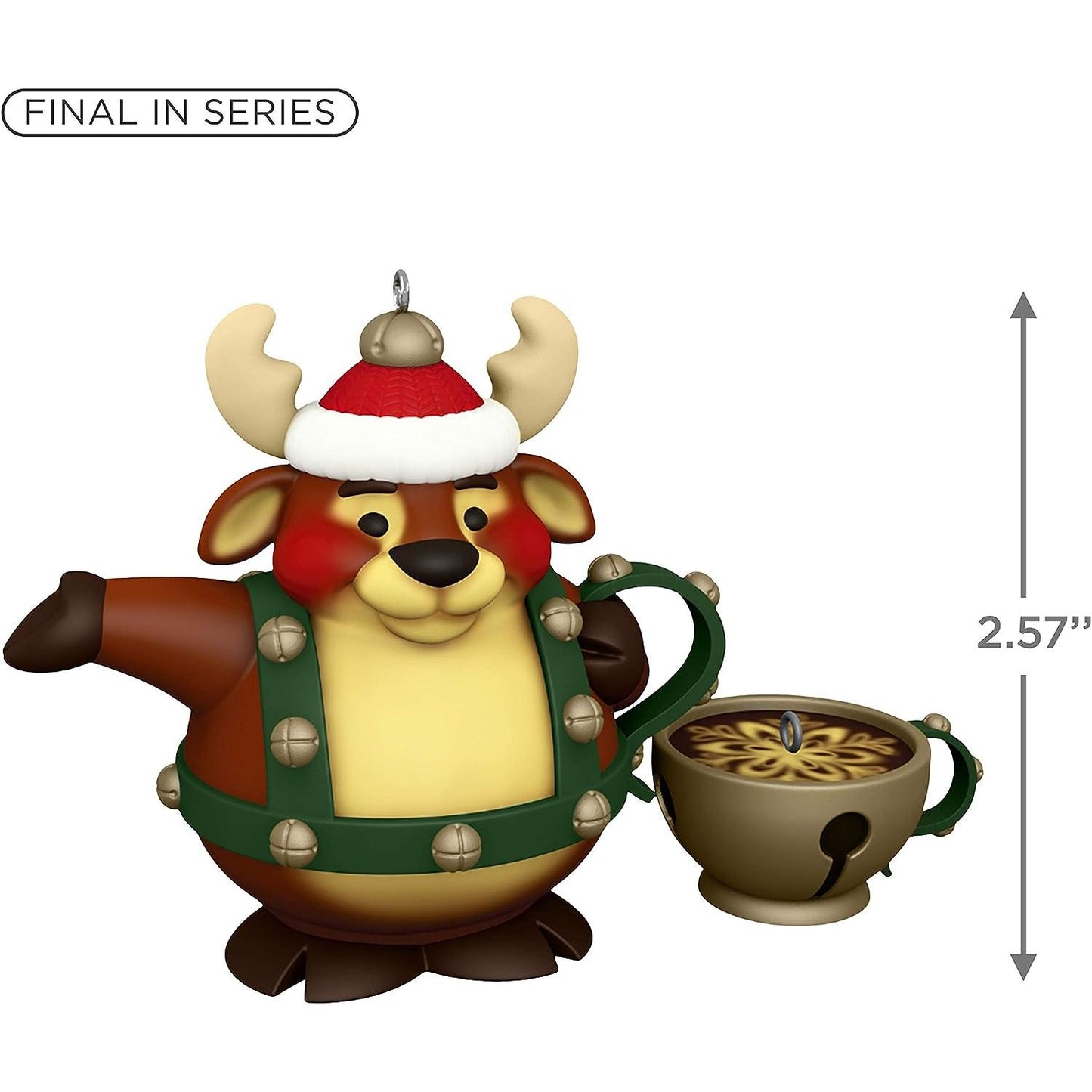 2020 Final Reindeer Hallmark Ornament (Tea Time!) QXR9211