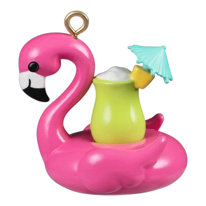 2020 Flamingo Floatie Hallmark Ornament (Beach) QXM8284
