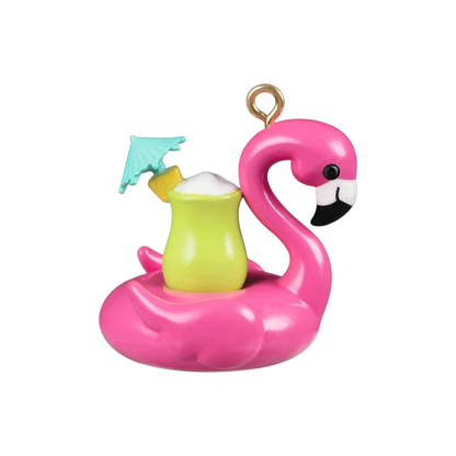 2020 Flamingo Floatie Hallmark Ornament (Beach) QXM8284