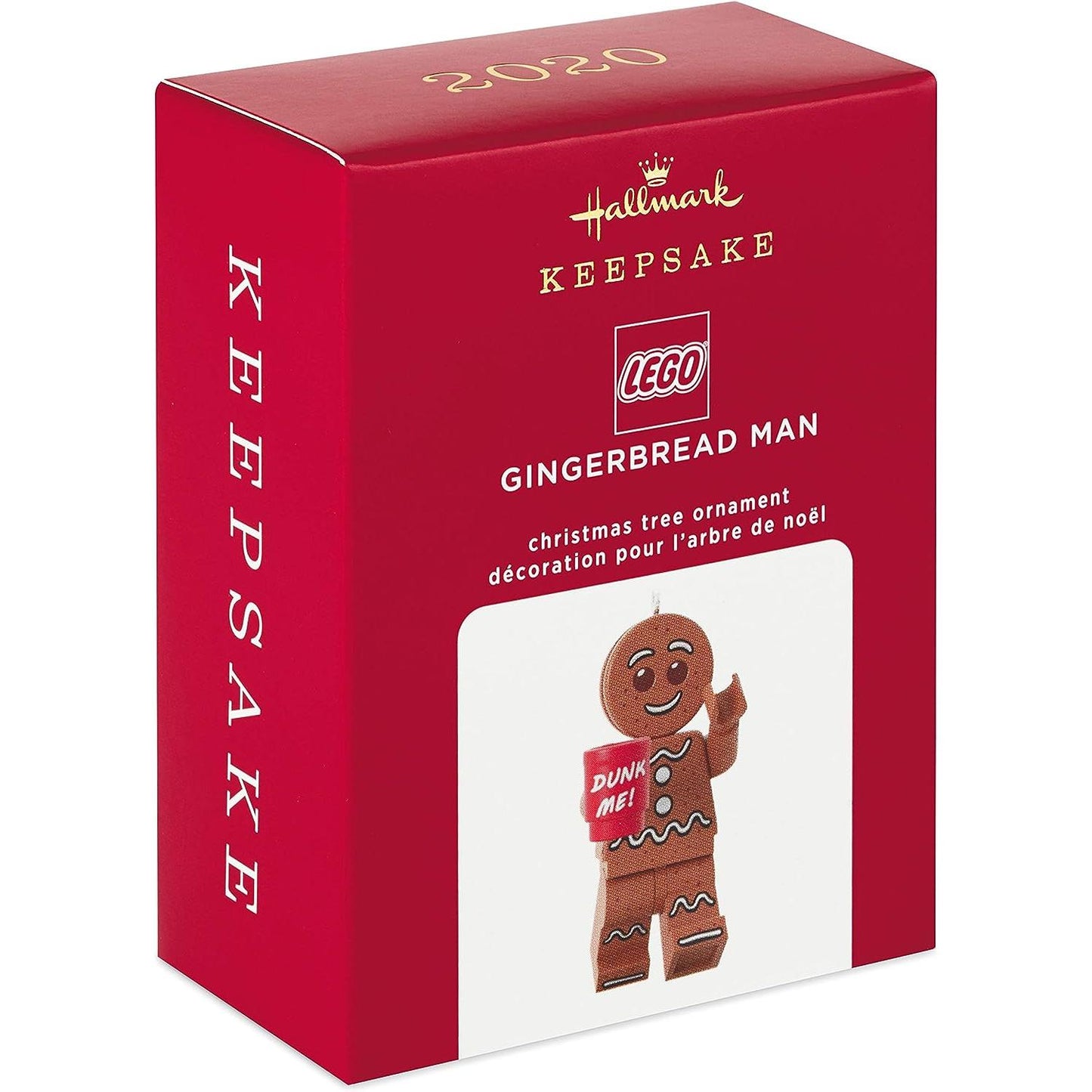 2020 Gingerbread Man Hallmark Ornament (LEGO) QXI2584