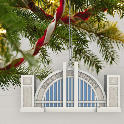 2020 Hall of Justice Hallmark Ornament (Super Heroes) QXI2434