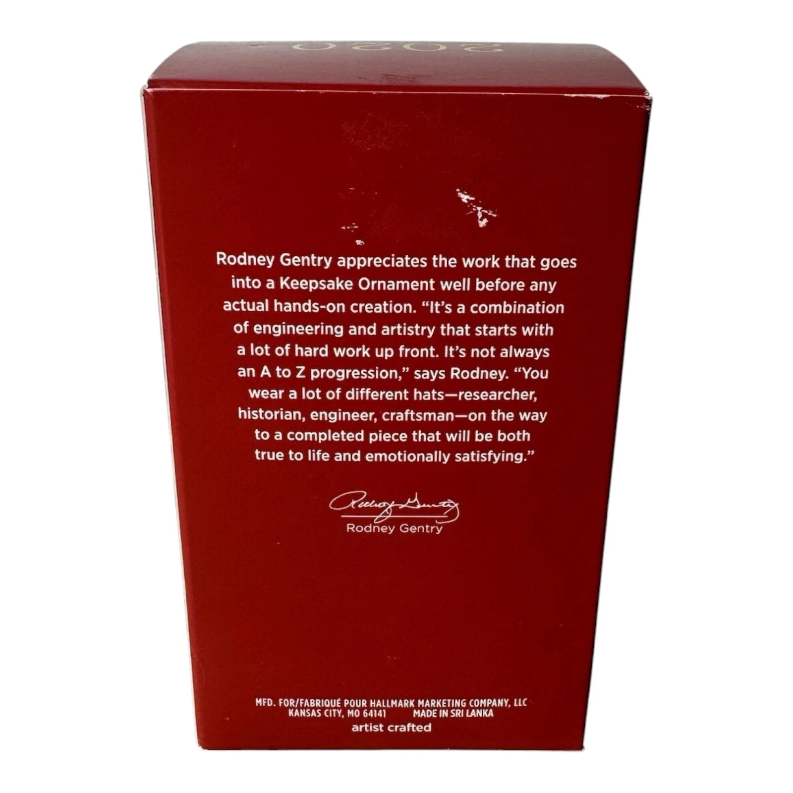 2020 Ho-Ho-Hole in One Hallmark Ornament (Golf) QGO1974