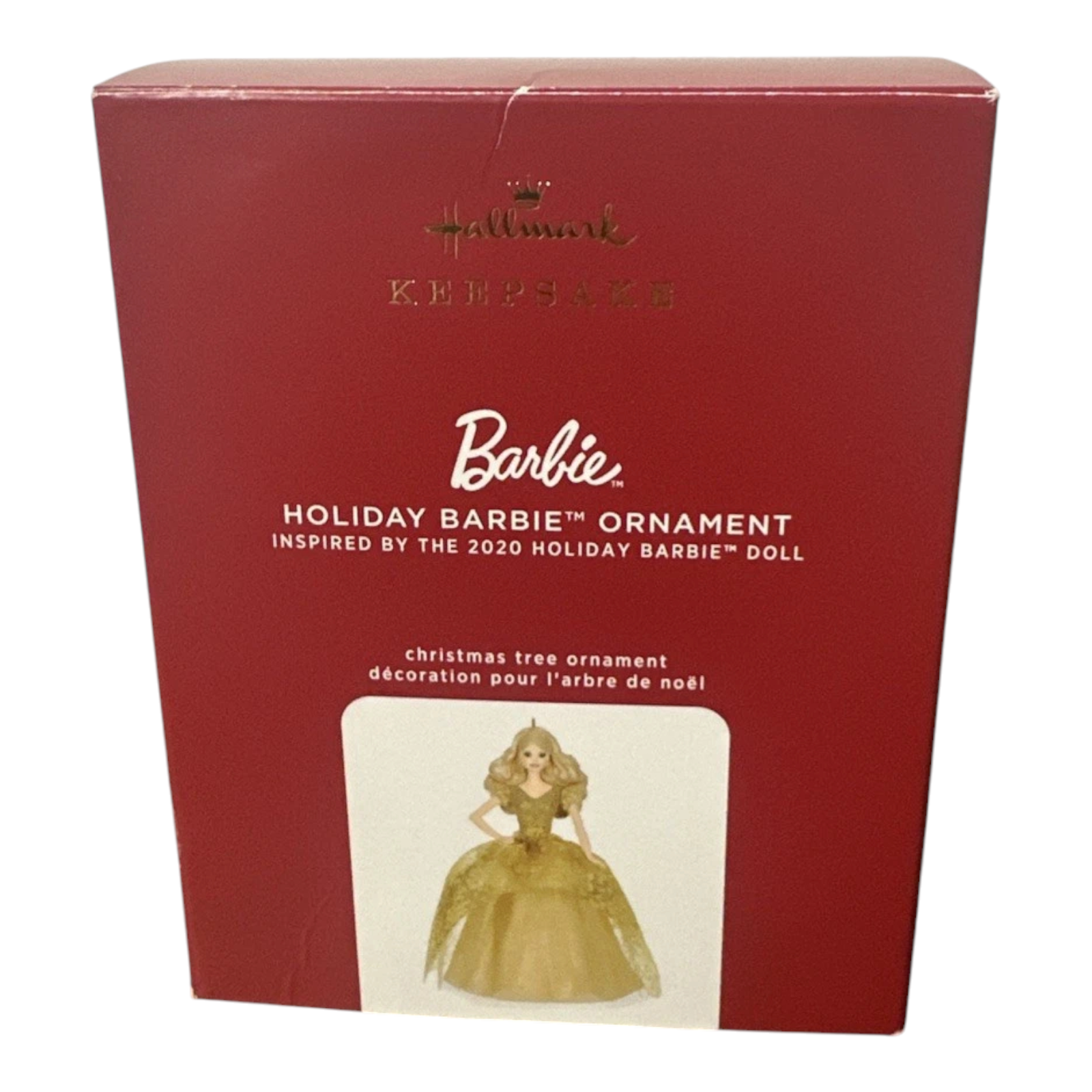 2020 Holiday Barbie Hallmark Ornament (Holiday Barbie) QXR9271