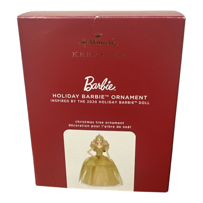 2020 Holiday Barbie Hallmark Ornament (Holiday Barbie) QXR9271