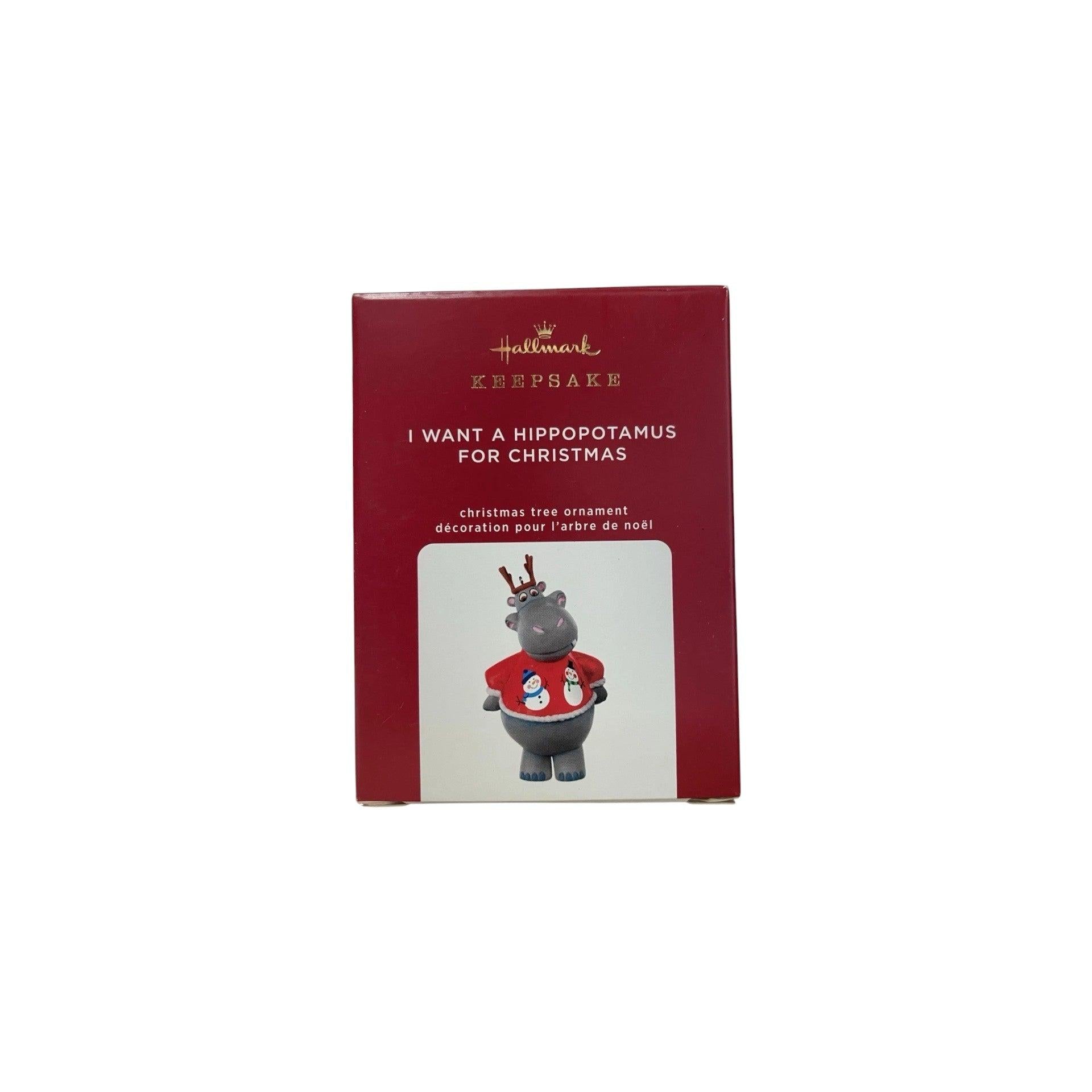 2020 I Want A Hippopotamus For Christmas Hallmark Ornament (I Want A Hippopotamus For Christmas) QGO1814 Image2