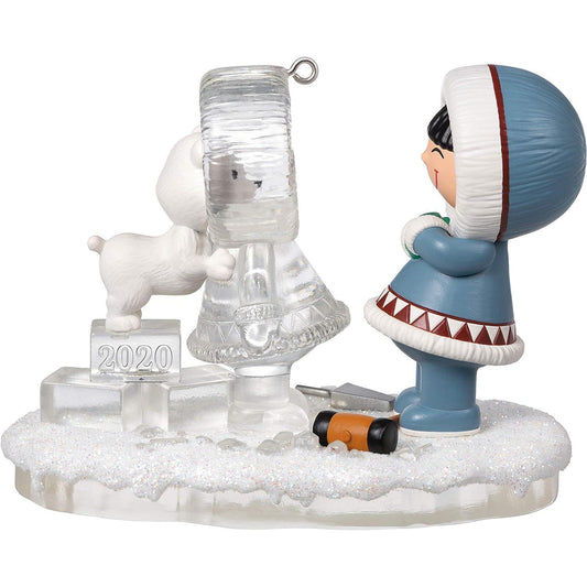 2020 Ice Statue Hallmark Ornament (Frosty Friends) QXR9171