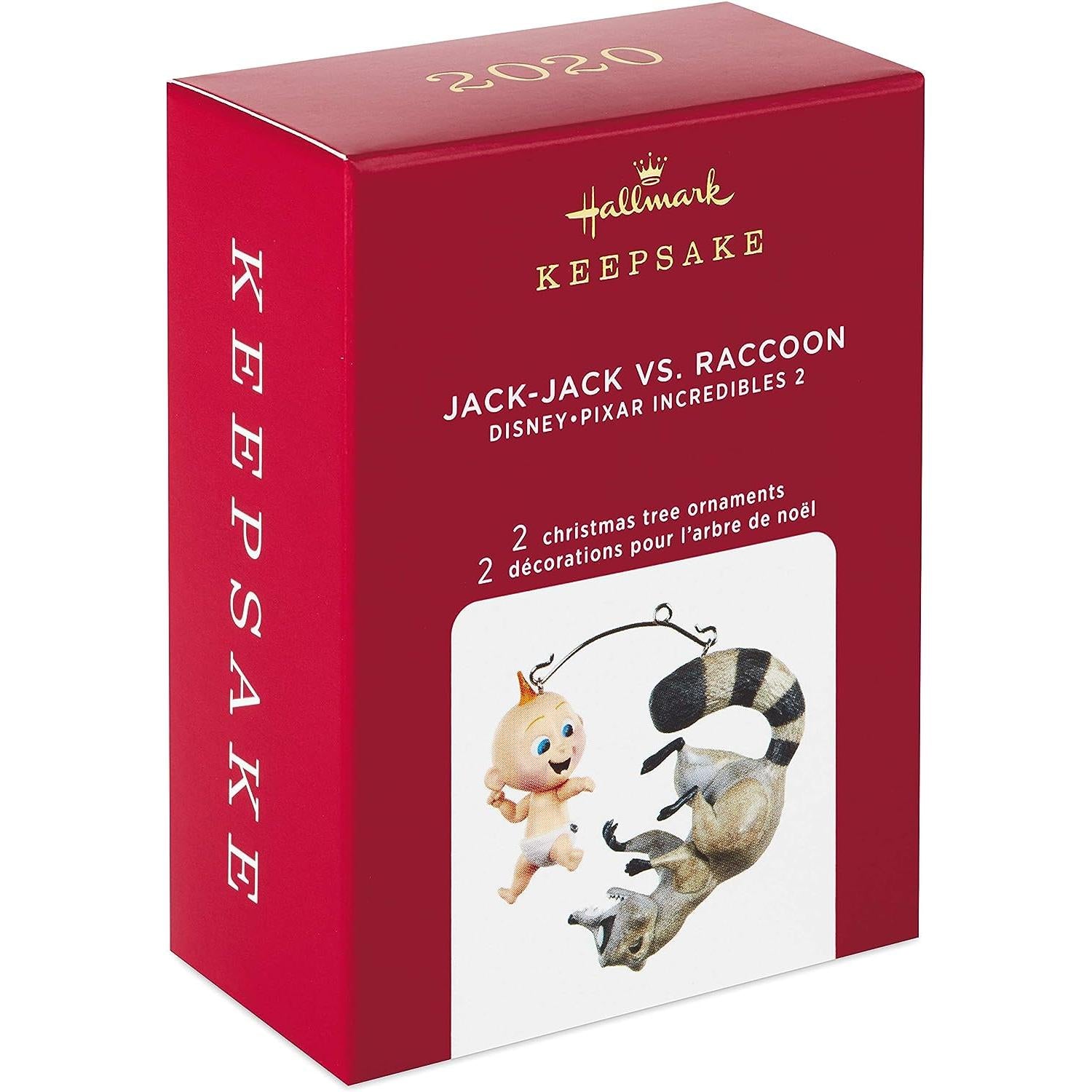 2020 Jack-Jack VS Raccoon Hallmark Ornament (The Incredibles) QXD6494