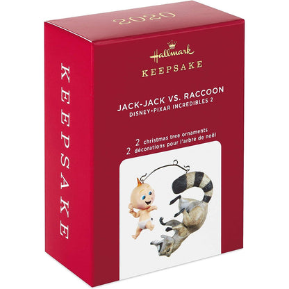2020 Jack-Jack VS Raccoon Hallmark Ornament (The Incredibles) QXD6494