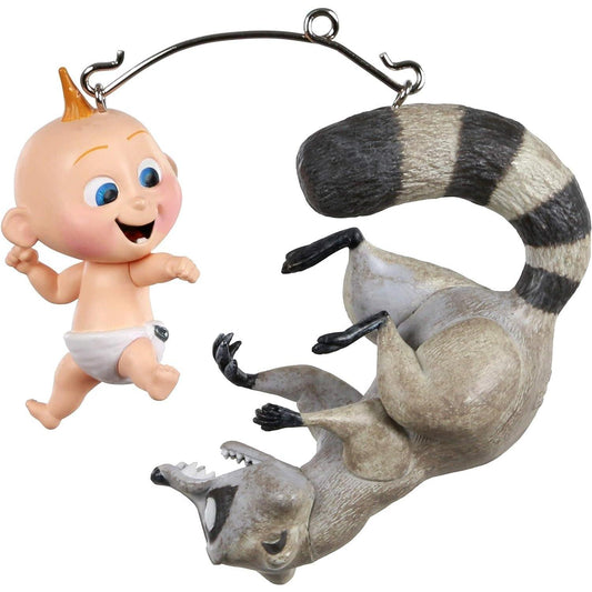 2020 Jack-Jack VS Raccoon Hallmark Ornament (The Incredibles) QXD6494